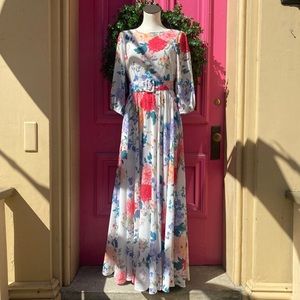 Yumi Kim long sleeve floral dress size 6 new!